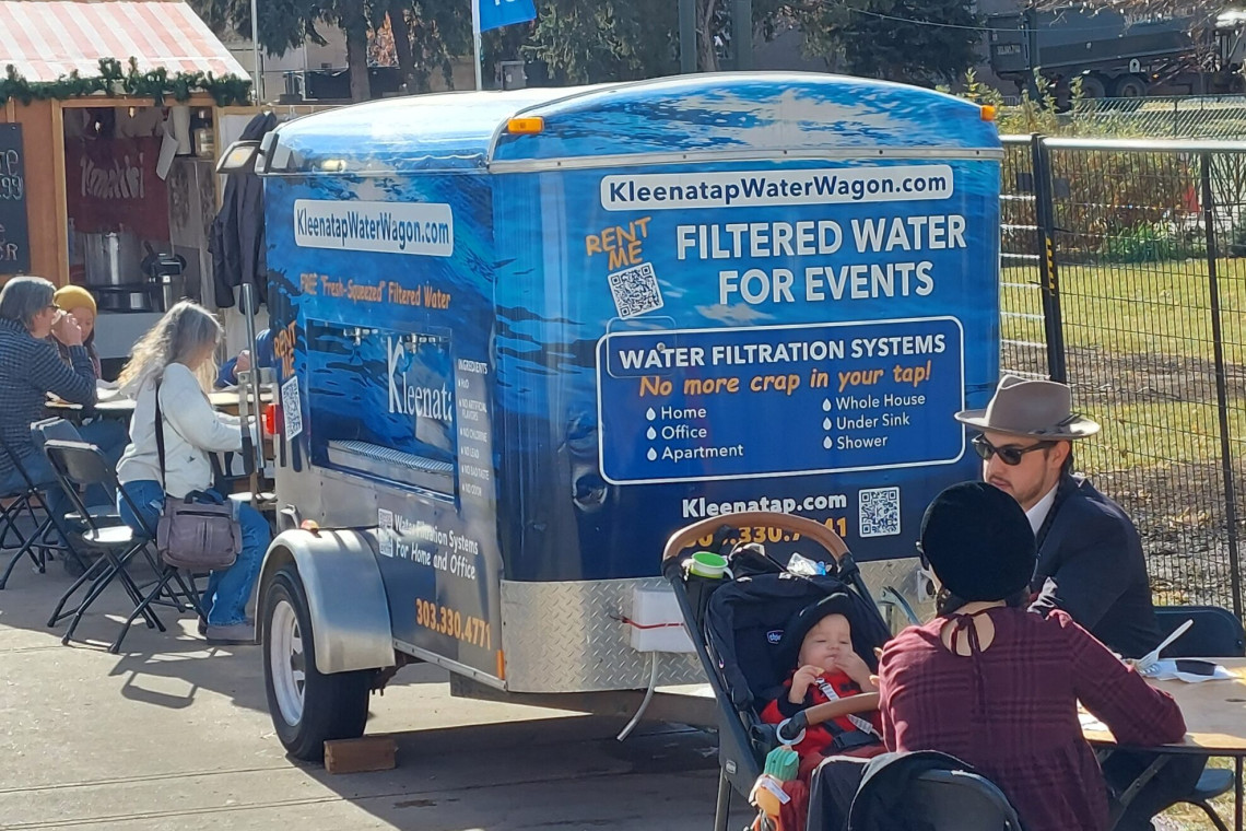 Kleanatap Water Wagon- hydrating a family